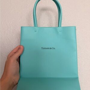 Tiffany & Co. Turquoise Tote Bag